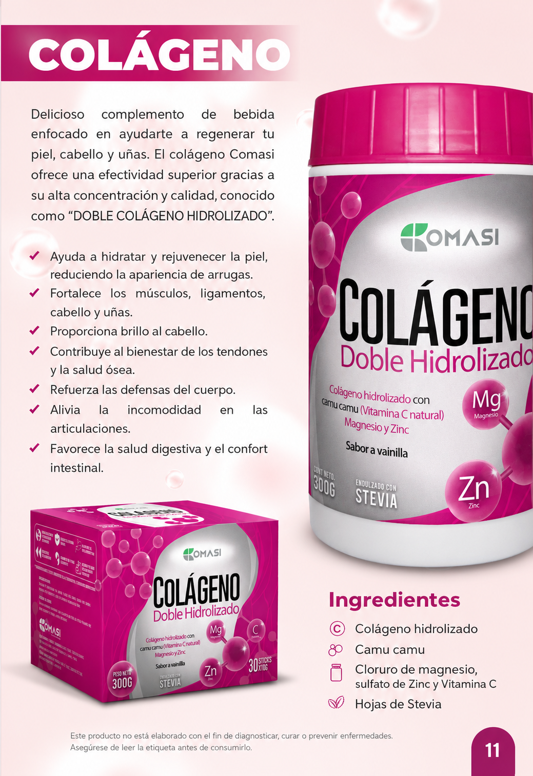 Colágeno Doble Hidrolizado Comasi