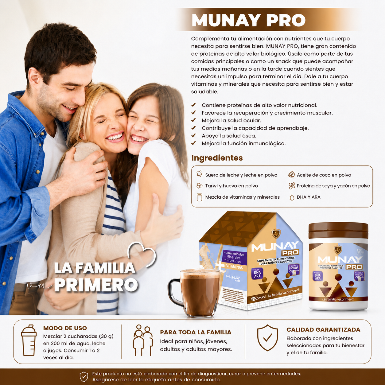 MUNAY PRO – Proteína